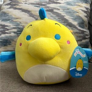 Disney Flounder Squishmallow 8 inch plush
